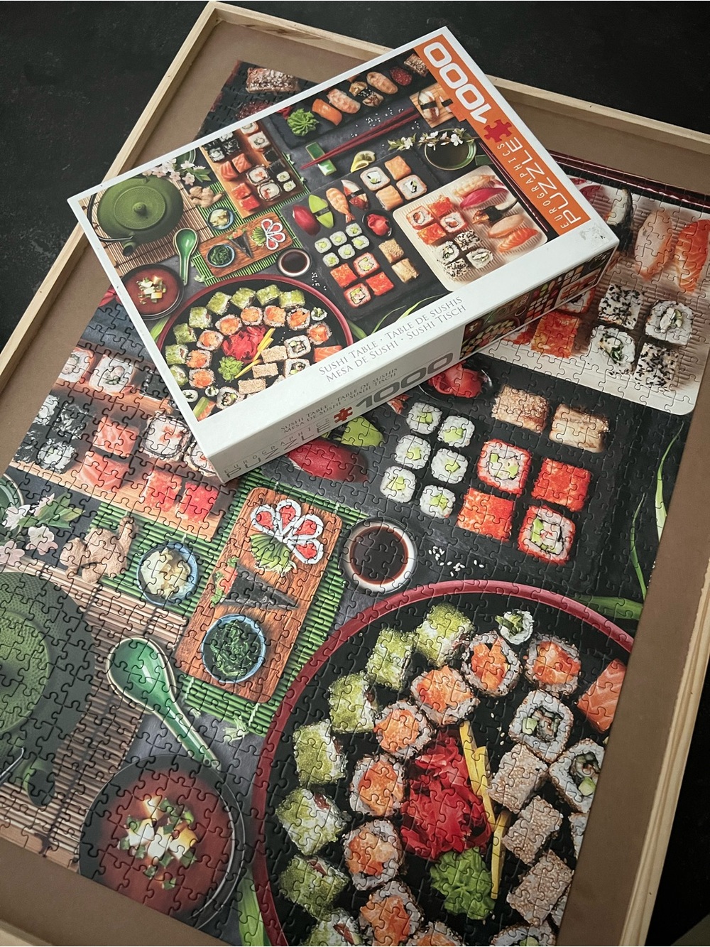 Sushi Table 1000 Piece Eurographics Puzzle